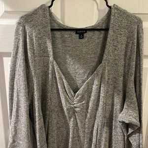 Torrid Grey knit dress